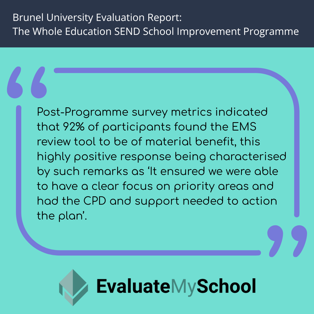 Brunel University Report Highlights EMS’s Key Role in Transforming SEND Leadership